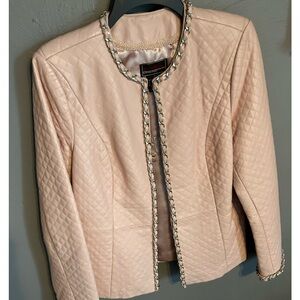 Amazing quilted, genuine, leather jacket